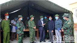 Bắc Giang chuẩn bị các điều kiện phục vụ đối tượng cách ly để kiểm soát dịch bệnh do virus nCoV